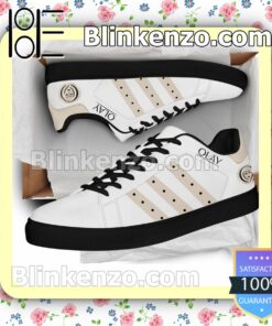 Olay Logo Brand Adidas Low Top Shoes a