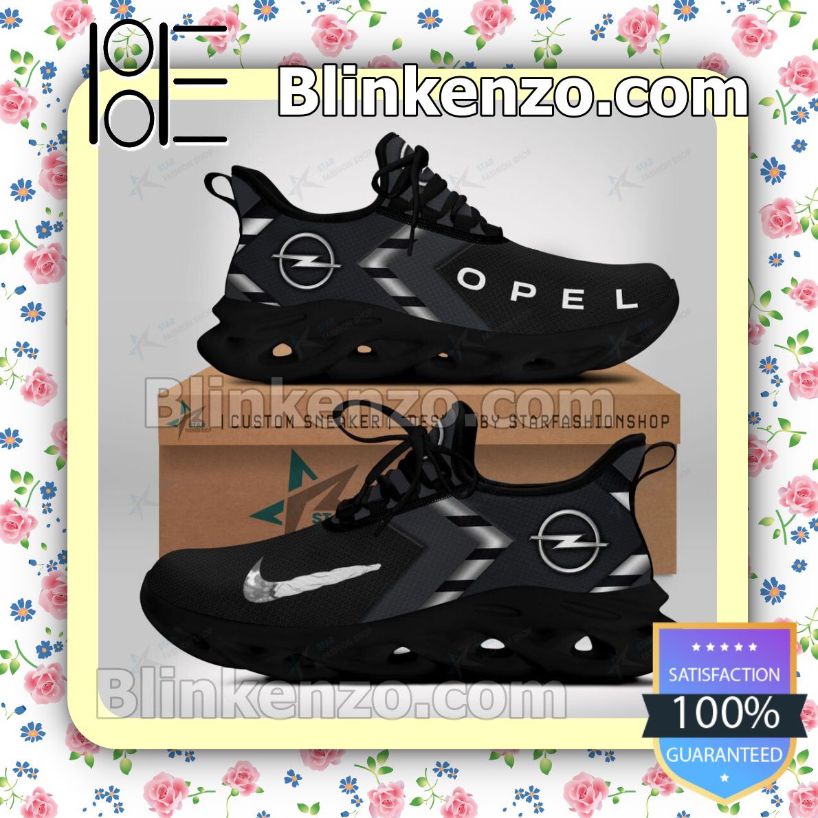 Opel Logo Print Sports Sneaker