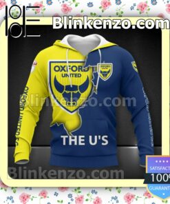 Oxford United FC The U's Men T-shirt, Hooded Sweatshirt y