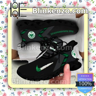 Panathinaikos F.C. Logo Print Sports Sneaker a