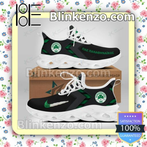 Panathinaikos F.C. Logo Print Sports Sneaker b