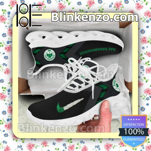 Panathinaikos F.C. Logo Print Sports Sneaker c