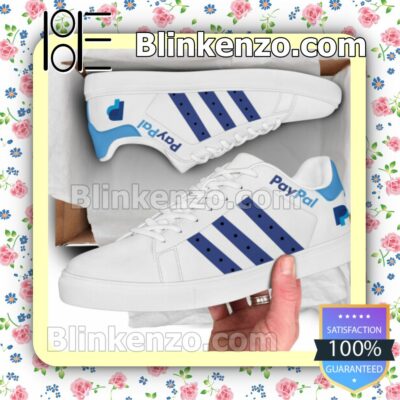 Paypal Logo Brand Adidas Low Top Shoes