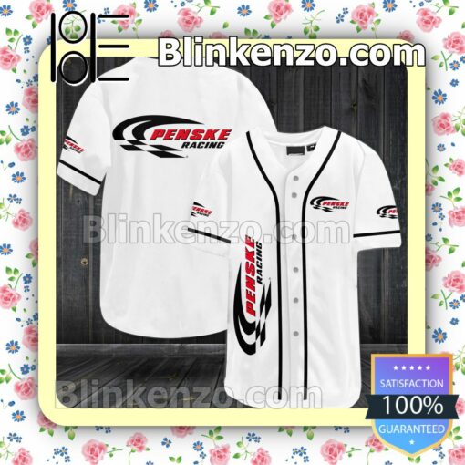Penske Racing Custom Baseball Jersey for Men Women