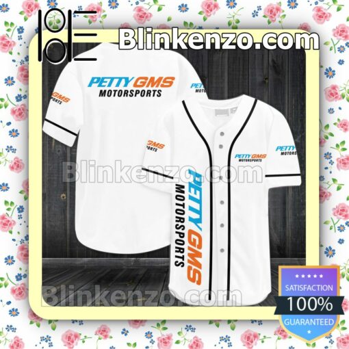 Petty GMS Motorsports Car Team Custom Baseball Jersey for Men Women