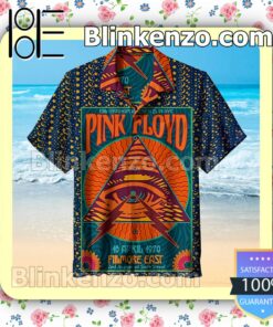 Pink Floyd Concert Nyc Fillmore East 1970 Men Short Sleeve Shirts