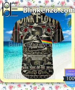 Pink Floyd Rainbow Theater Men Short Sleeve Shirts a