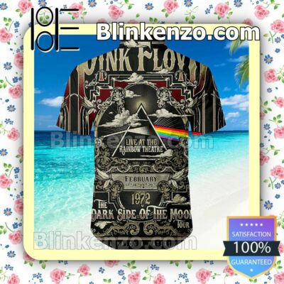 Pink Floyd Rainbow Theater Men Short Sleeve Shirts a