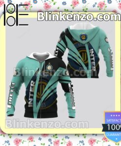 Pirelli Inter Milan Green Hooded Jacket, Tee b