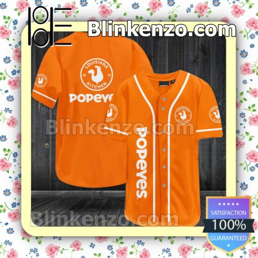 Popeyes Custom Baseball Jersey for Men Women