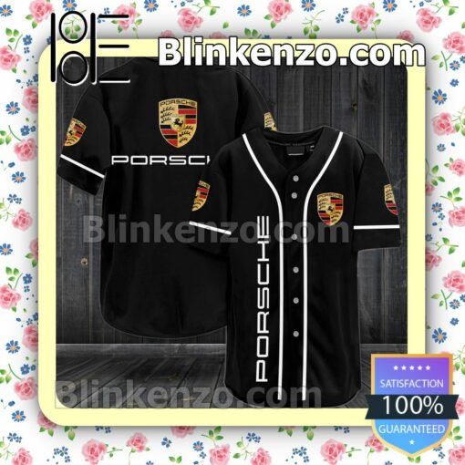 Porsche Custom Baseball Jersey for Men Women