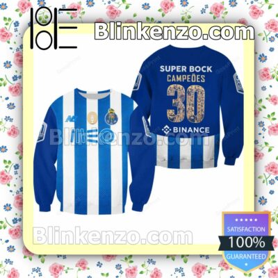 Porto Fc Super Bock Campeoes 30 Binance Hooded Jacket, Tee a