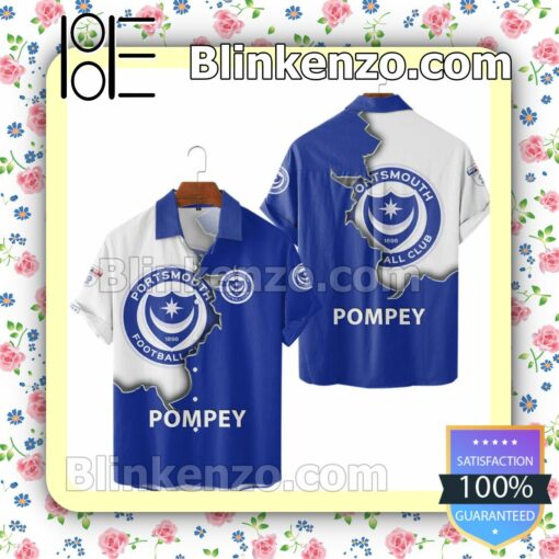 Portsmouth FC Pompey Men T-shirt, Hooded Sweatshirt b