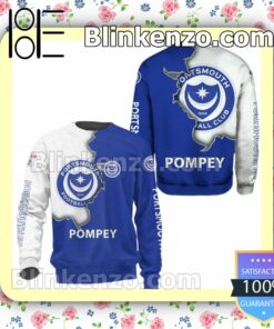 Portsmouth FC Pompey Men T-shirt, Hooded Sweatshirt z