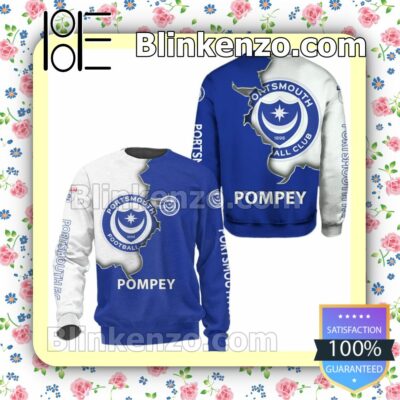 Portsmouth FC Pompey Men T-shirt, Hooded Sweatshirt z