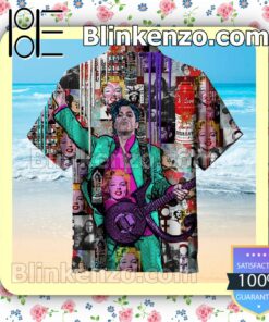 Prince Purple Rain Men Short Sleeve Shirts a