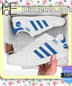Procter and Gamble Logo Brand Adidas Low Top Shoes