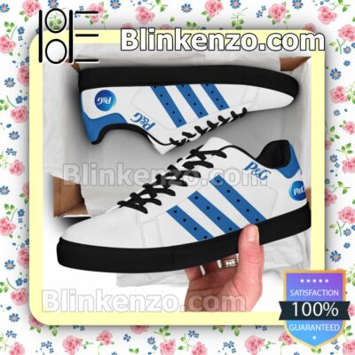 Procter and Gamble Logo Brand Adidas Low Top Shoes a