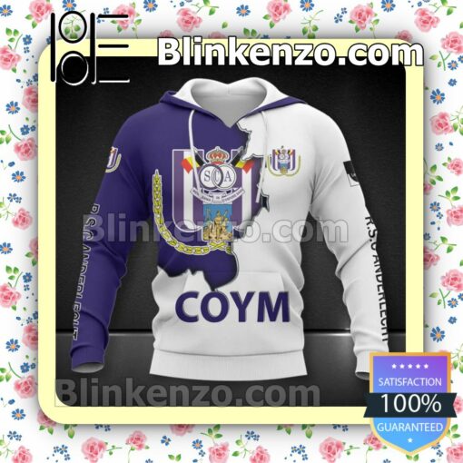 RSC Anderlecht FC Coym Men T-shirt, Hooded Sweatshirt