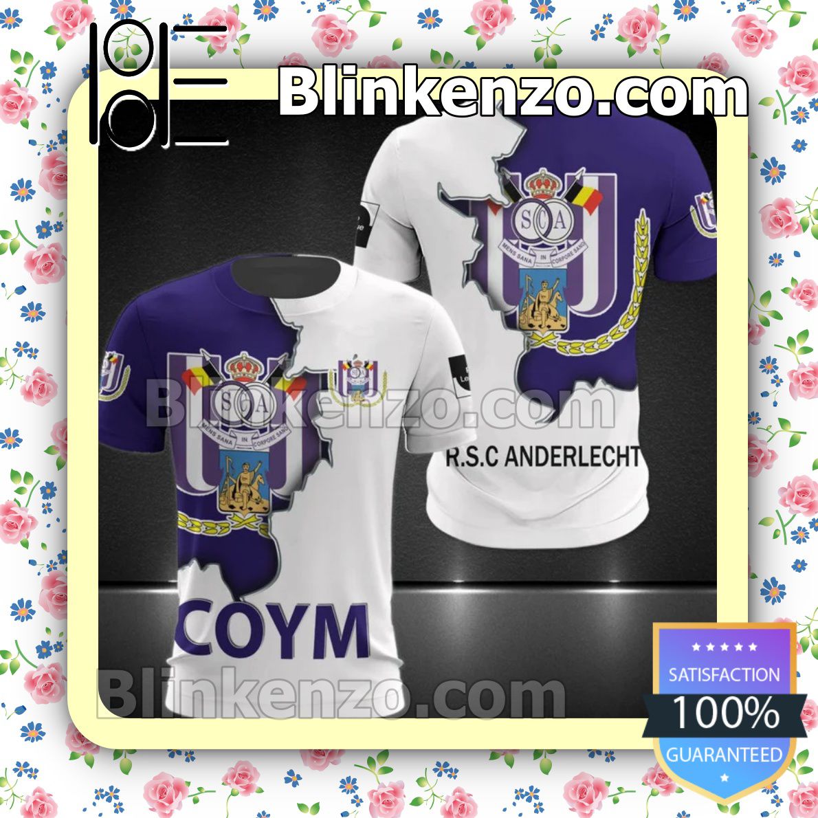 Top Selling RSC Anderlecht FC Coym Men T-shirt, Hooded Sweatshirt