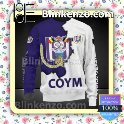 RSC Anderlecht FC Coym Men T-shirt, Hooded Sweatshirt b