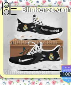 Real Madrid C.F. Logo Print Sports Sneaker b