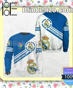 Real Madrid CF La Casa Blanca La Liga Men T-shirt, Hooded Sweatshirt c