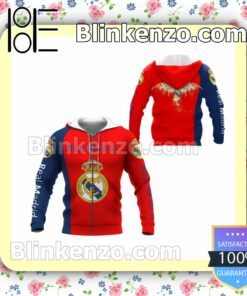 Real Madrid Cf Hooded Jacket, Tee b