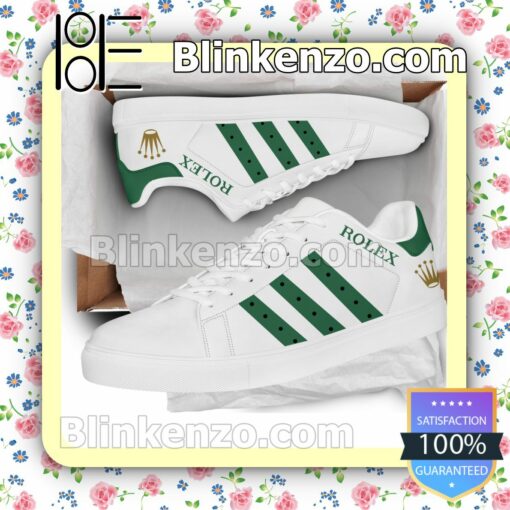 Rolex Watch Company Brand Adidas Low Top Shoes