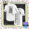 Rolls Royce Custom Baseball Jersey for Men Women