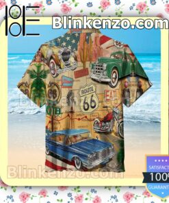 Route 66 Men Short Sleeve Shirts a