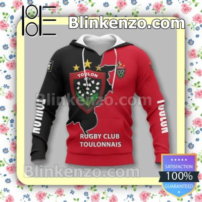 Rugby Club Toulonnais Men T-shirt, Hooded Sweatshirt y