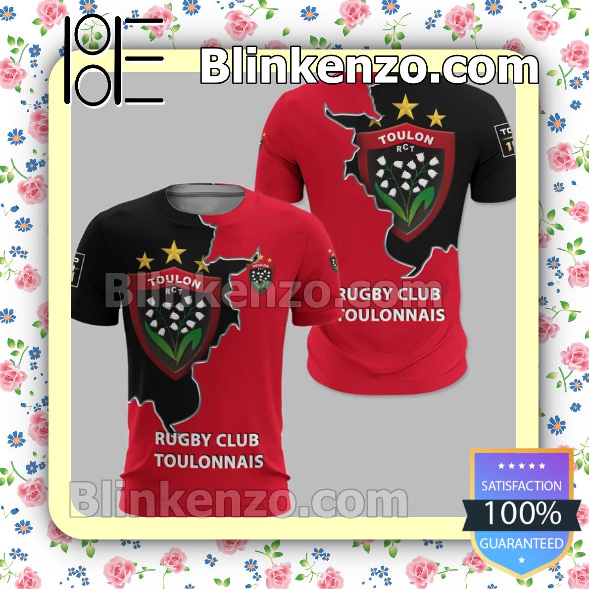 Only For Fan Rugby Club Toulonnais Men T-shirt, Hooded Sweatshirt