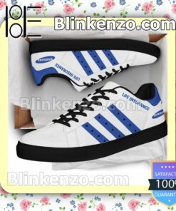 Samsung Life Insurance Logo Brand Adidas Low Top Shoes a