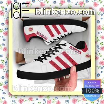 Schaefer Beer Logo Brand Adidas Low Top Shoes a