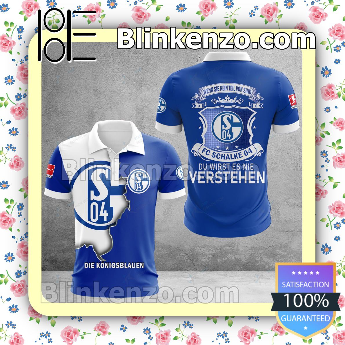 Automatisch Emotie vrachtauto Schalke 04 T-shirt, Christmas Sweater - Blinkenzo