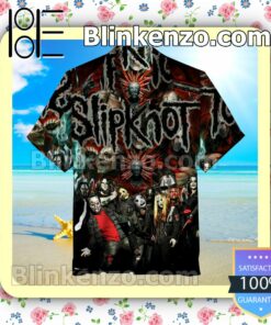 Slipknot Rock Band Wondrous Men Short Sleeve Shirts
