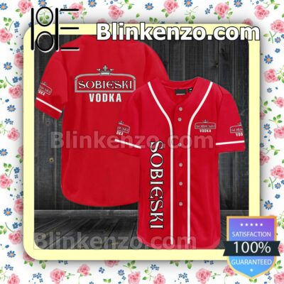 Sobieski Vodka Custom Baseball Jersey for Men Women