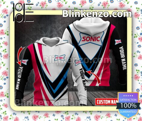 Sonic Drive-in Customized Pullover Hooded Sweatshirt