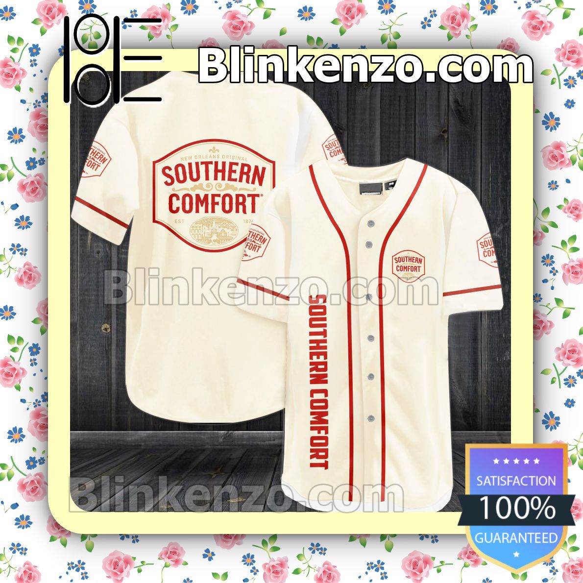  CUTHBERT Solid Baseball Jersey Shirt for Men and Women