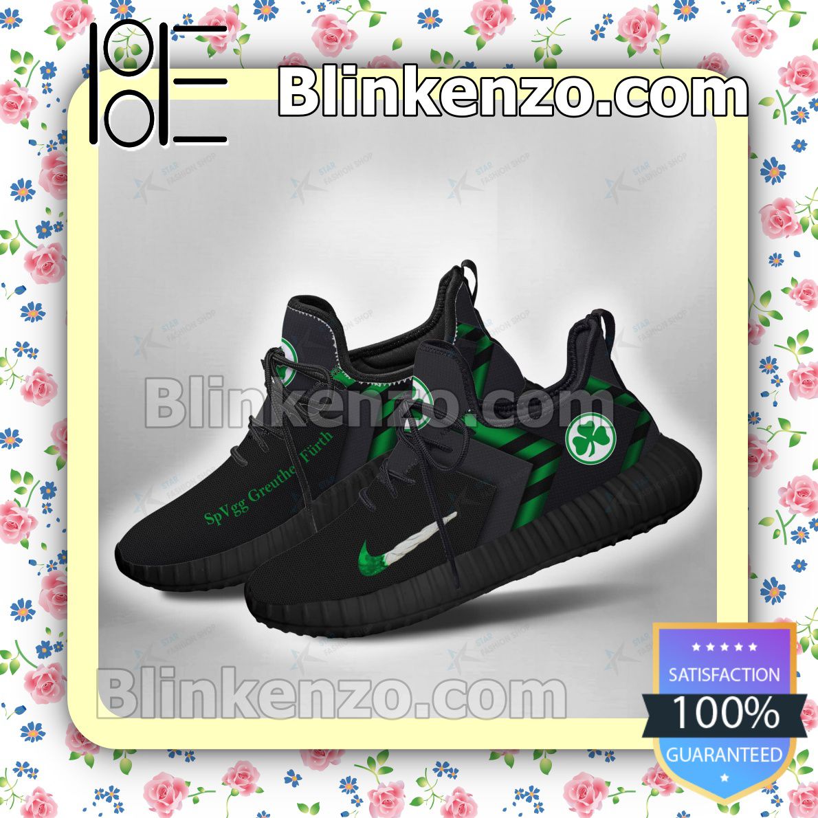 New SpVgg Greuther Furth Mens Slip On Running Yeezy Shoes