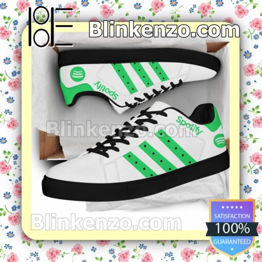 Spotify Music Company Brand Adidas Low Top Shoes a