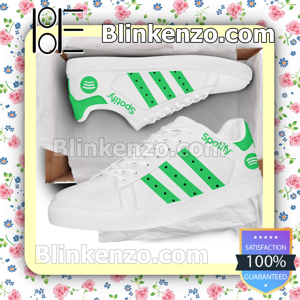 Independiente Actor Antagonista Spotify Music Company Brand Adidas Low Top Shoes - Blinkenzo