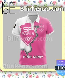 Stade Francais Pink Army Men T-shirt, Hooded Sweatshirt a