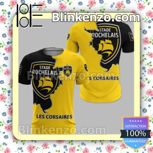 Stade Rochelais Les Corsaires Men T-shirt, Hooded Sweatshirt