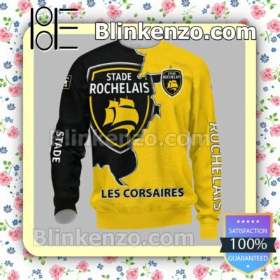 Stade Rochelais Les Corsaires Men T-shirt, Hooded Sweatshirt b