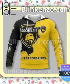Stade Rochelais Les Corsaires Men T-shirt, Hooded Sweatshirt y
