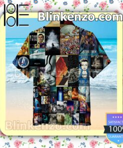 Star Trek Collage Men Short Sleeve Shirts a