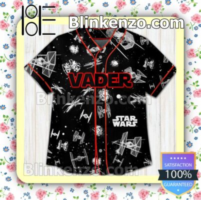 Star Wars Vader Custom Baseball Jersey for Men Women