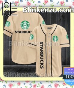 Starbucks Custom Baseball Jersey for Men Women